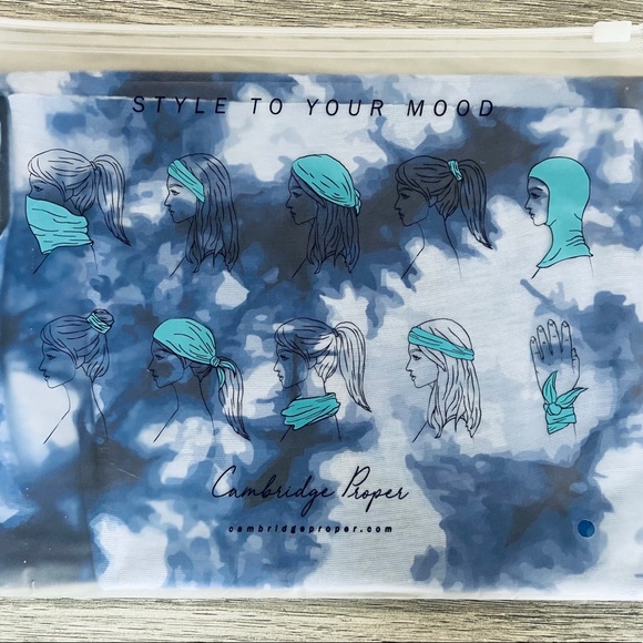 Tie-Dye Multi-Wear Bandeau - Picture 4 of 4